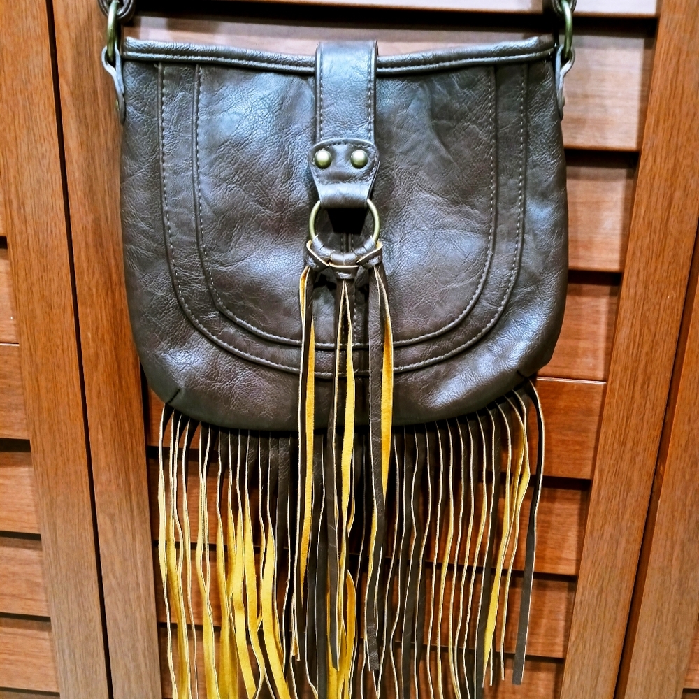 Adam Levine crossbody with Fringe.